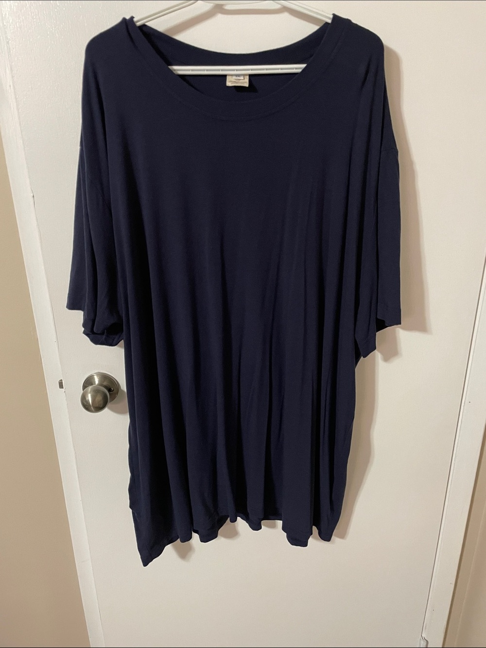 Buttercream Navy Short Sleeve Tee Size 5X